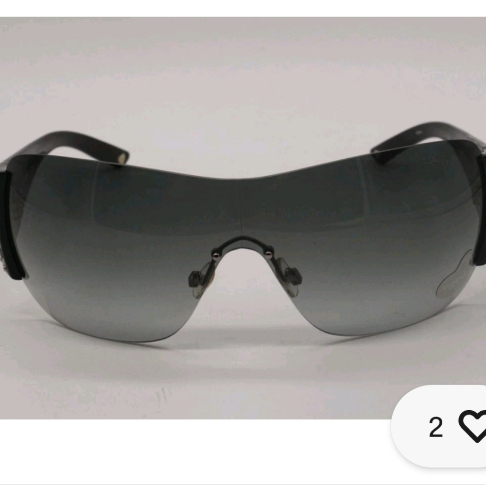 Rare BEBE Sunglasses BB 7013 ANIMATED JET BLACK GRADIENT AUTHENTIC SUNGLASSES